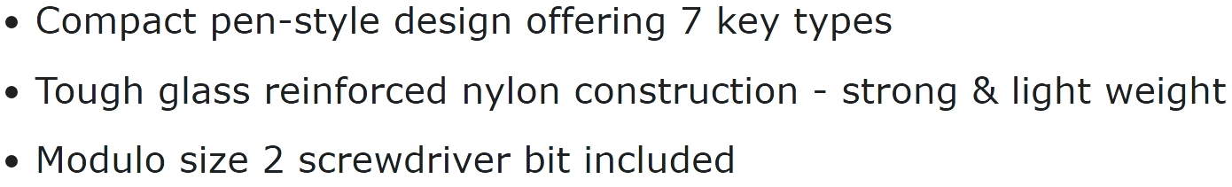 מפתח אוניברסלי לארונות שירות CK TOOLS T4451-1